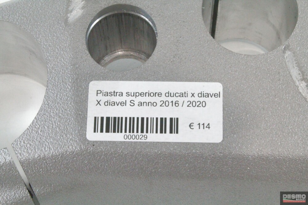 Piastra sterzo superiore Ducati X diavel X diavel S anno 2016 / 2019