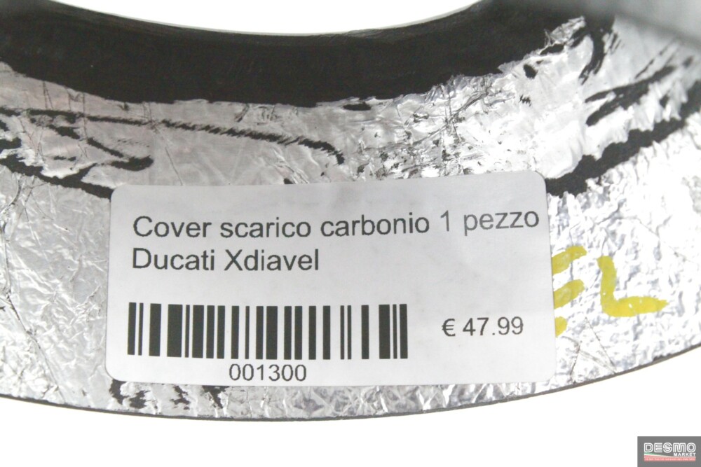 Cover scarico carbonio 1 pezzo Ducati Xdiavel