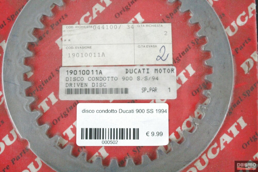 disco condotto Ducati 900 SS 1994