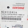 Right footrest plate passenger Ducati SBK 848 1098 s from 2007 to 2008 - Image 6