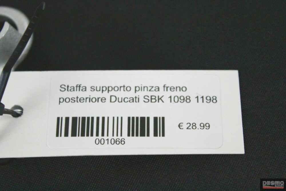 Staffa supporto pinza freno posteriore Ducati SBK 1098 1198