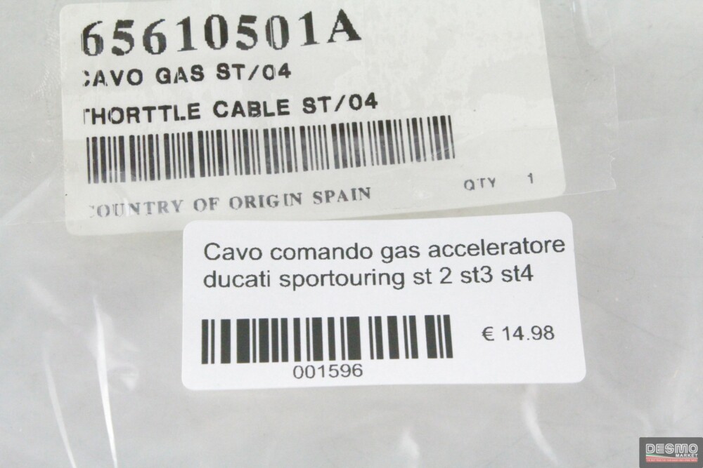 Cavo comando gas acceleratore ducati sportouring st 2 st3 st4