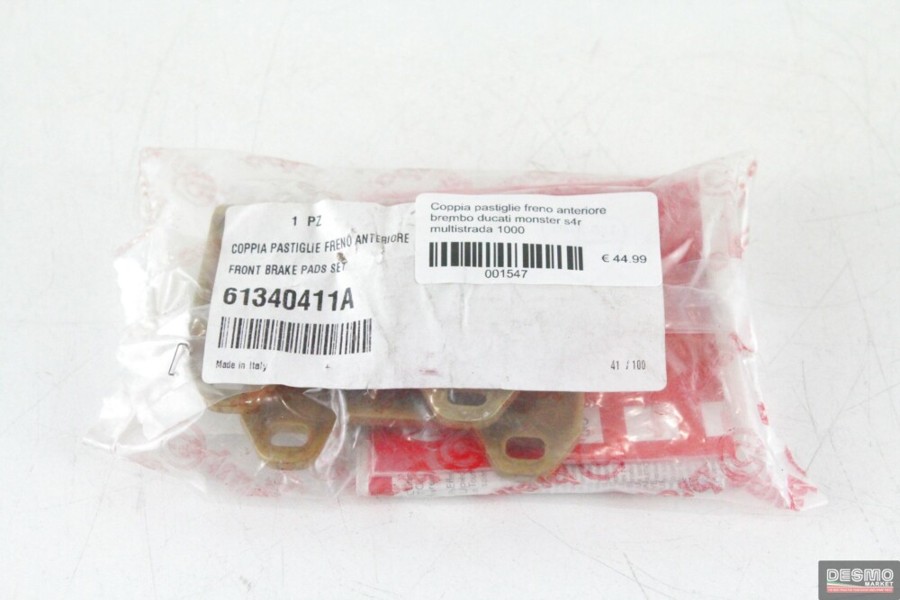 Coppia pastiglie freno anteriore brembo ducati monster s4r multistrada 1000