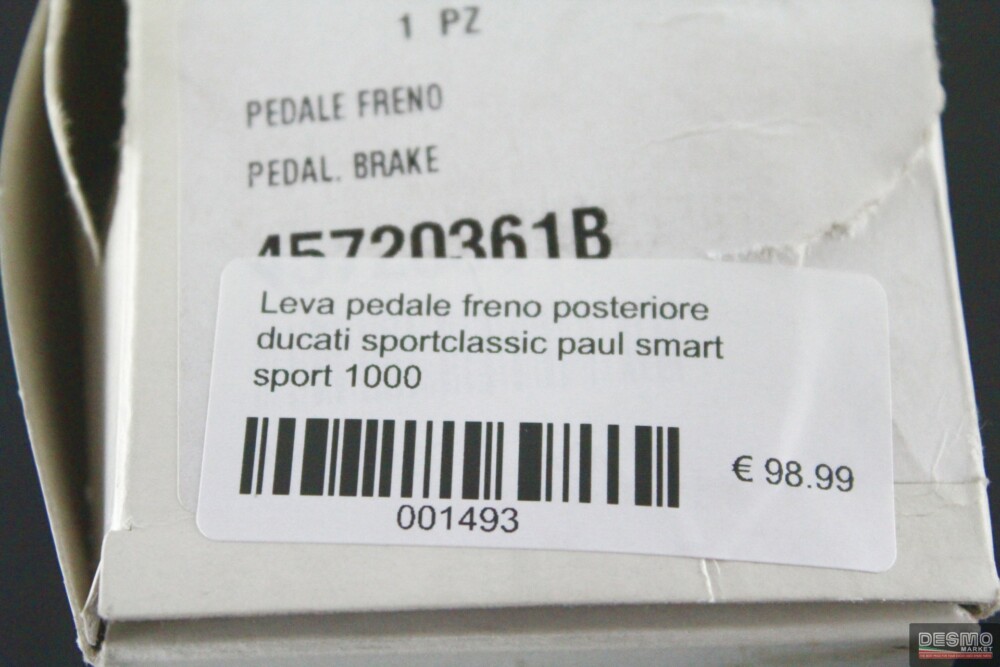 Leva pedale freno posteriore ducati sportclassic paul smart sport 1000