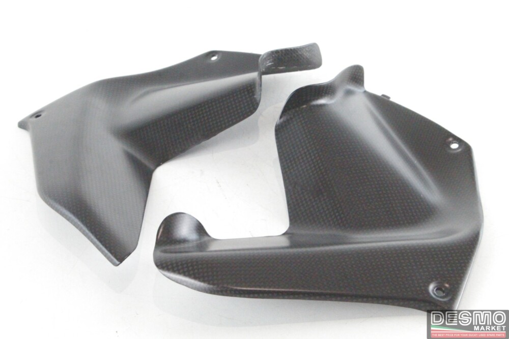 coppia deflettori aria carbonio ducati performance multistrada 1200 MY 10-12