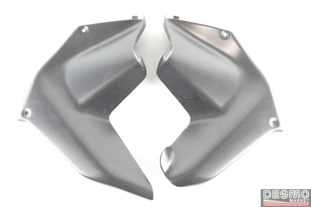 coppia deflettori aria carbonio ducati performance multistrada 1200 MY 10-12