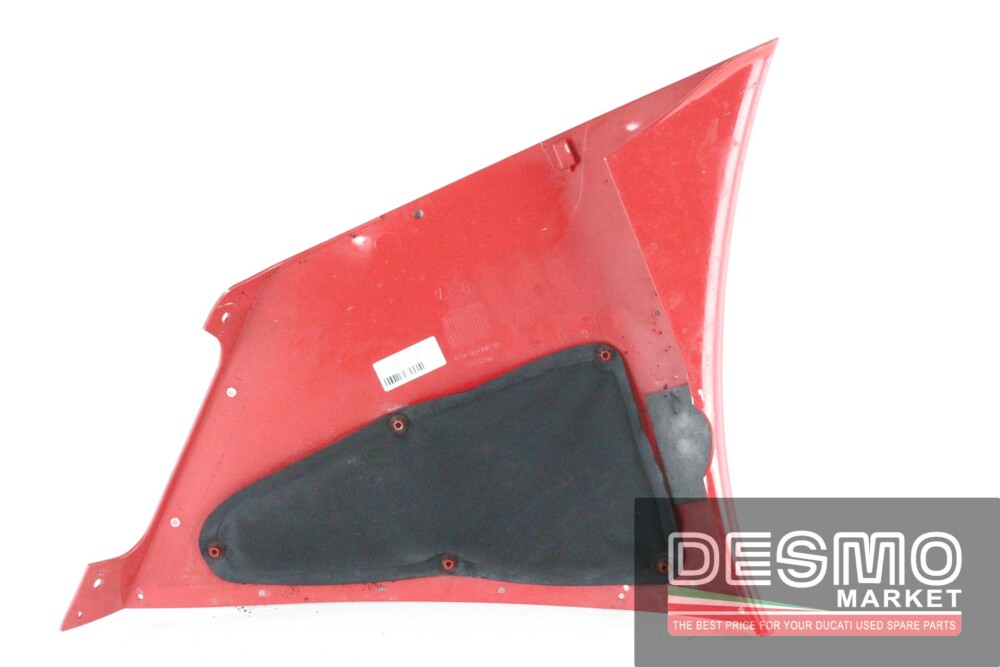 carena superiore alta sinistra rossa ducati 748 998 MY 2002 3435