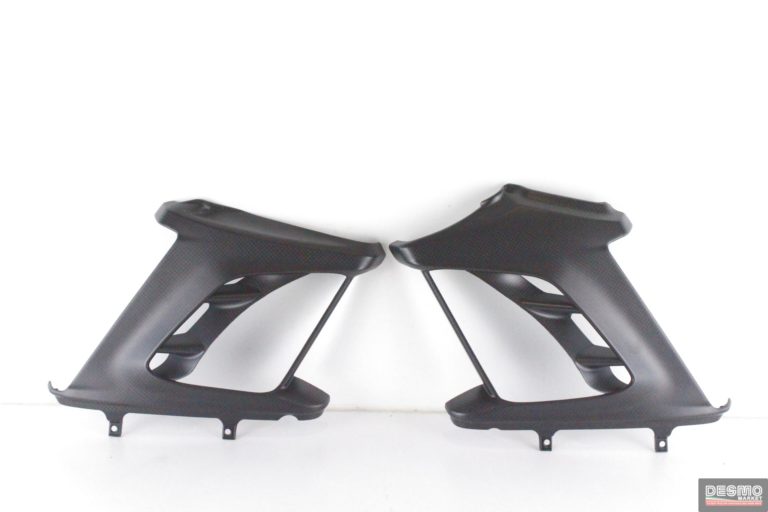 Cover Radiatore in Carbonio Opaco Originale Ducati per Diavel