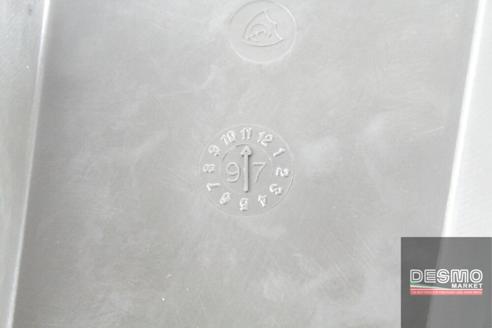 cartella copri cinghie centrale grigio ducati ducati 748 916 996 3768