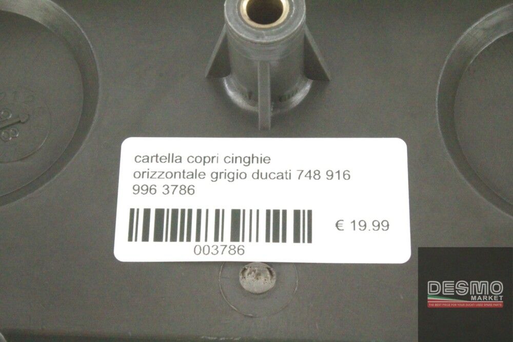 cartella copri cinghie orizzontale grigio ducati 748 916 996 3786