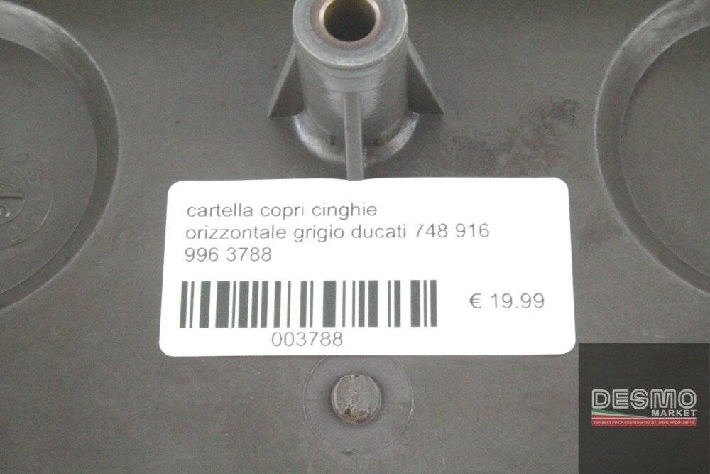 cartella copri cinghie orizzontale grigio ducati 748 916 996 3788