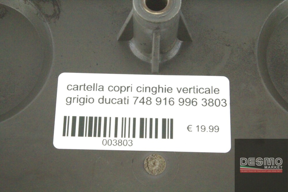 cartella copri cinghie verticale grigio ducati 748 916 996 3803