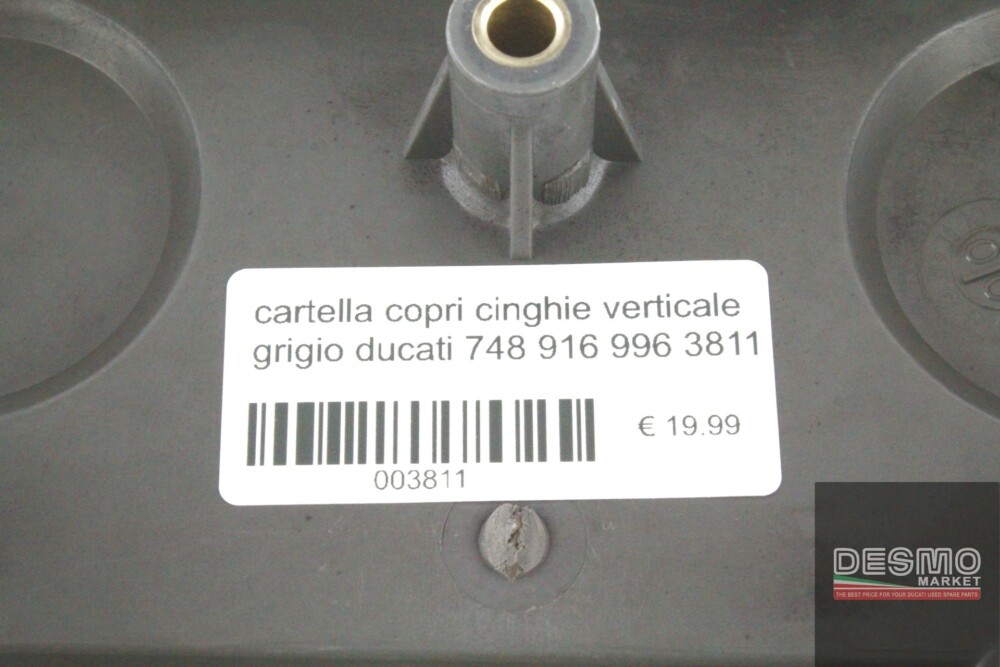 cartella copri cinghie verticale grigio ducati 748 916 996 3811