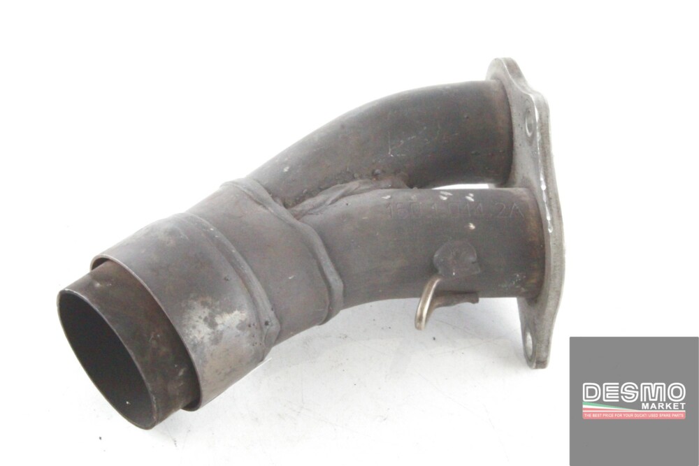 Vertical head collector exhaust pipe ducati 748 916 996 3659 - Image 2