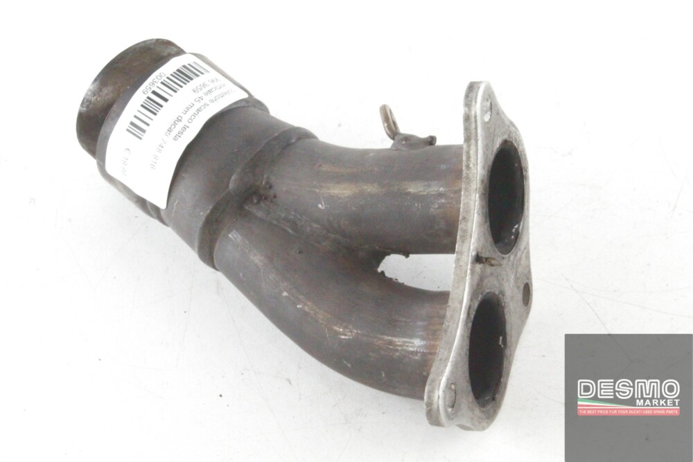 Vertical head collector exhaust pipe ducati 748 916 996 3659 - Image 4