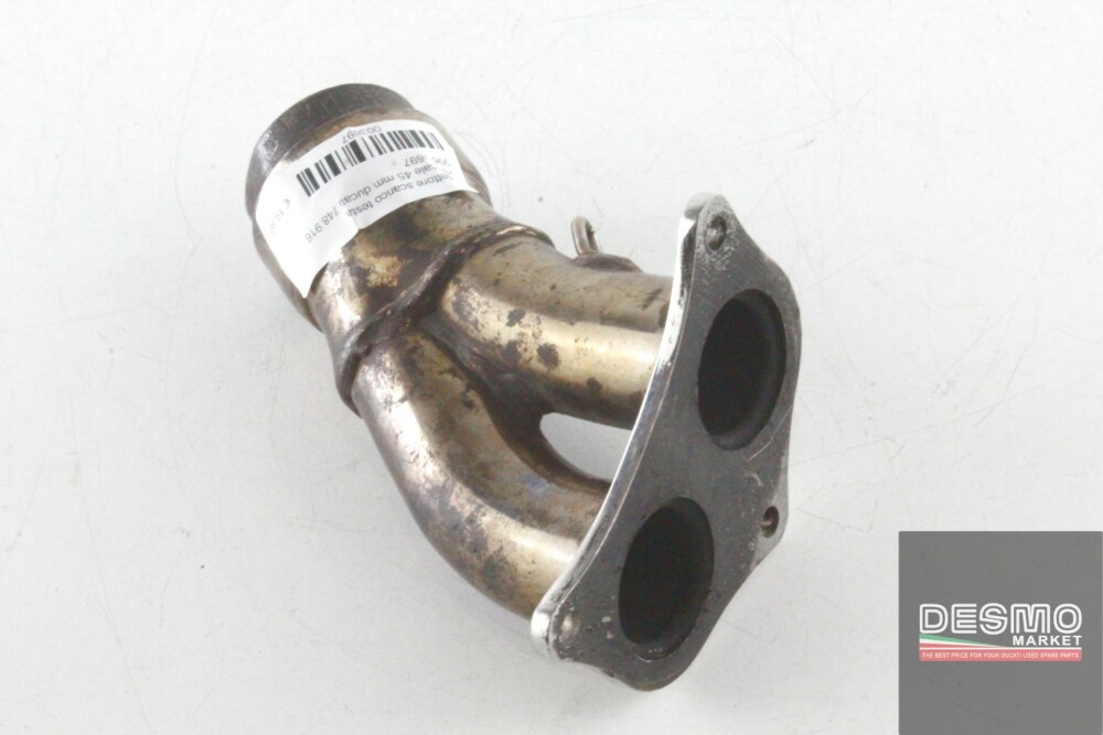 collettore scarico testa verticale 45 mm ducati 748 916 996 3697