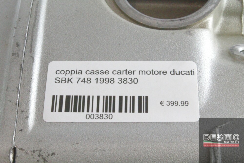 coppia casse carter motore ducati SBK 748 1998 3830