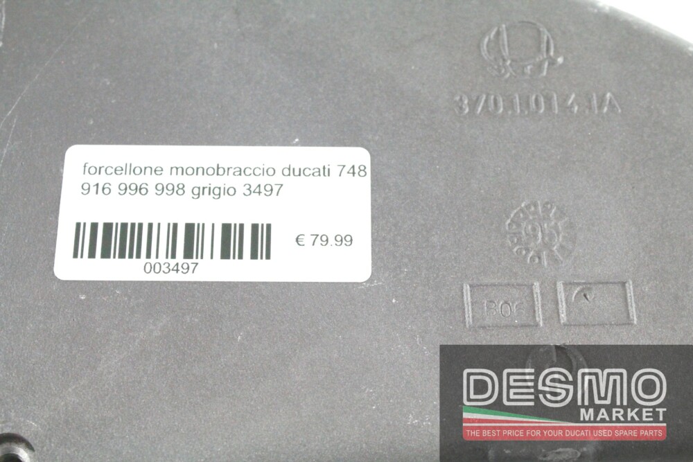 forcellone monobraccio ducati 748 916 996 998 grigio 3497