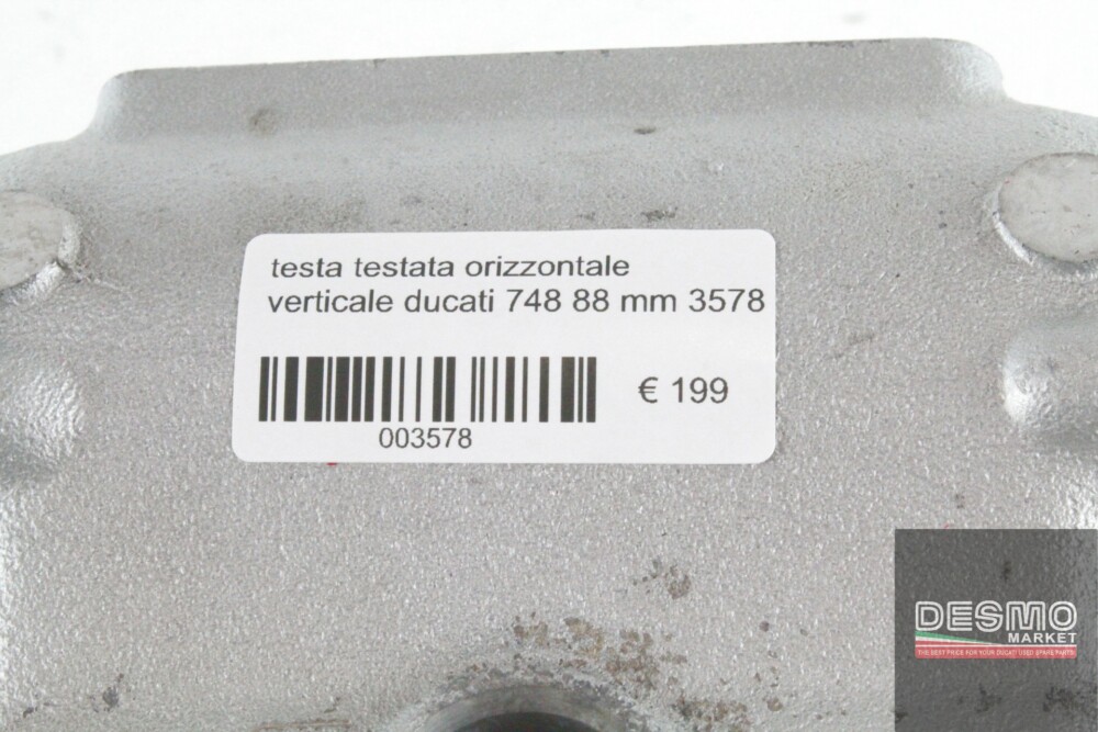 testa testata orizzontale verticale ducati 748 88 mm 3578