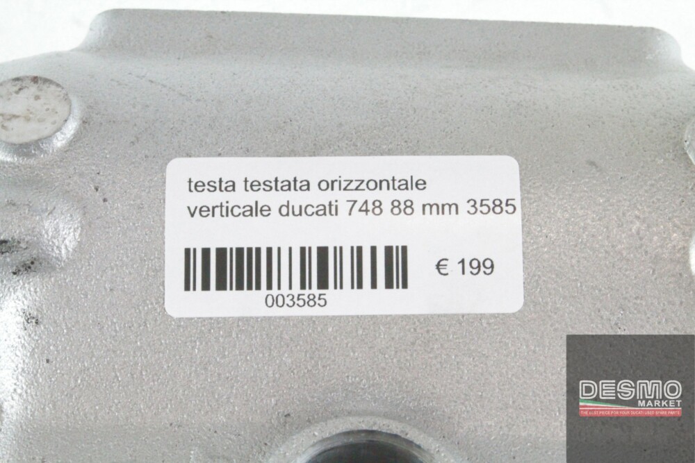 testa testata orizzontale verticale ducati 748 88 mm 3585