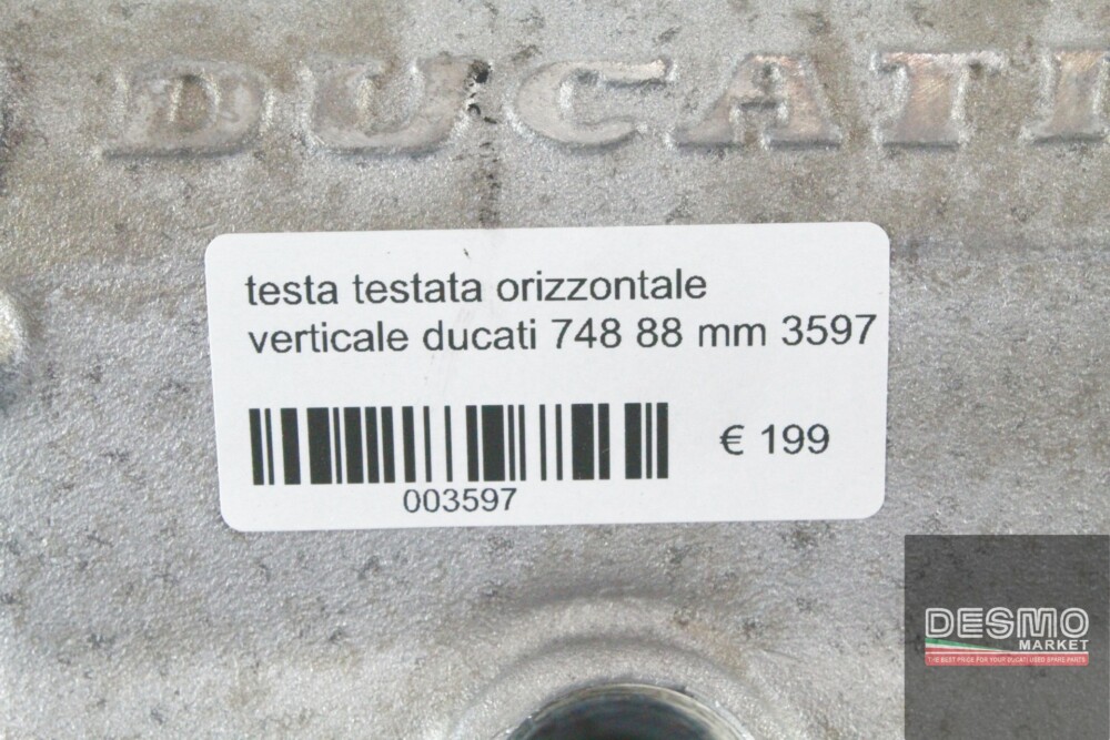 testa testata orizzontale verticale ducati 748 88 mm 3597