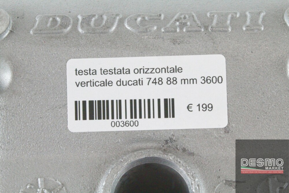 testa testata orizzontale verticale ducati 748 88 mm 3600