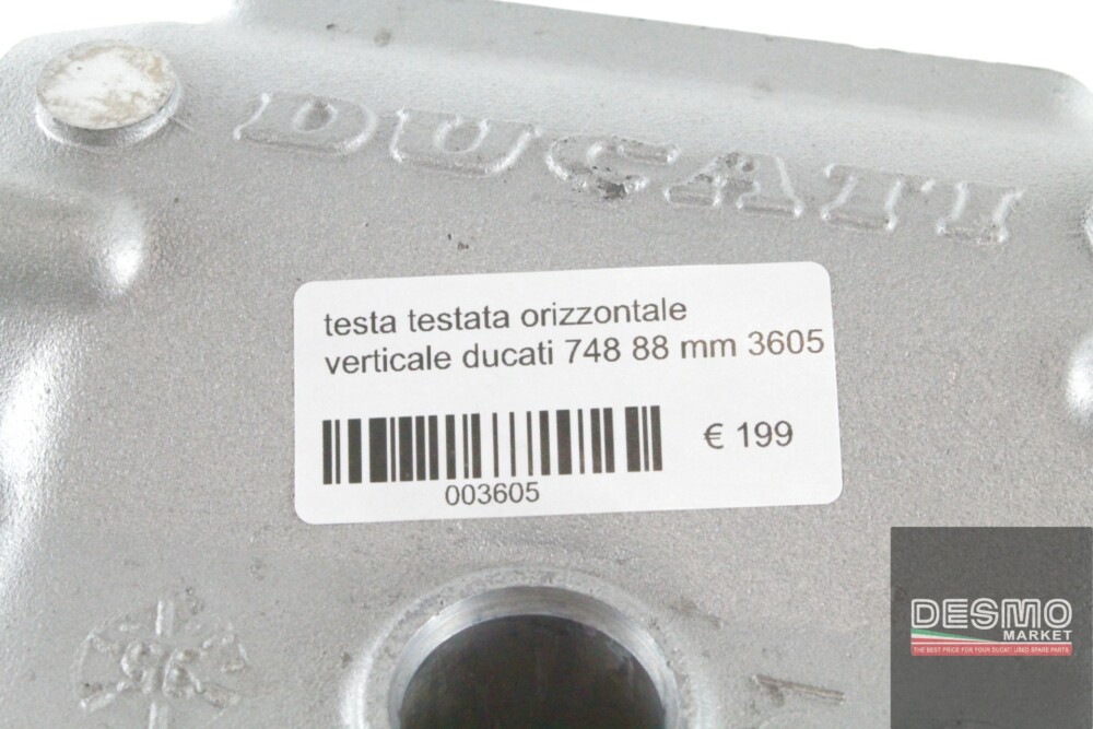 testa testata orizzontale verticale ducati 748 88 mm 3605