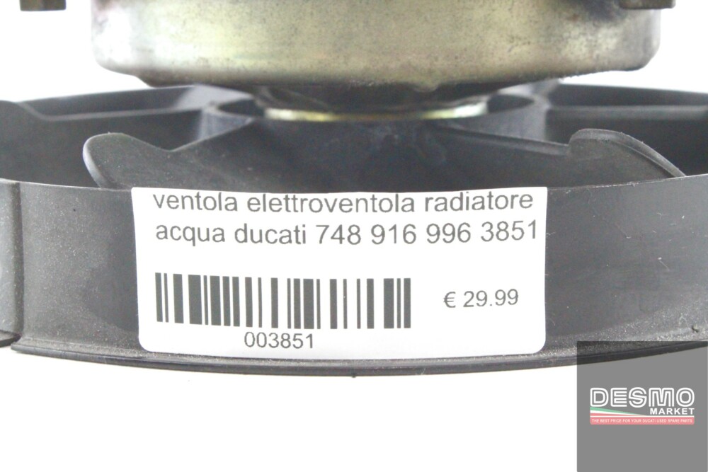 ventola elettroventola radiatore acqua ducati 748 916 996 3851