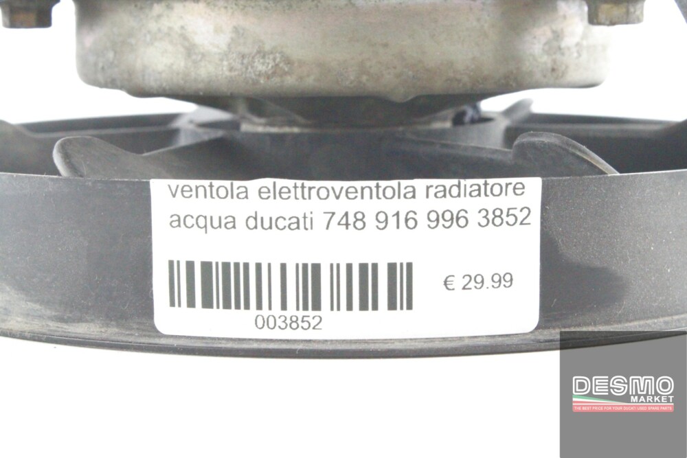 Electric water cooler fan ducati 748 916 996 3852 - Image 3