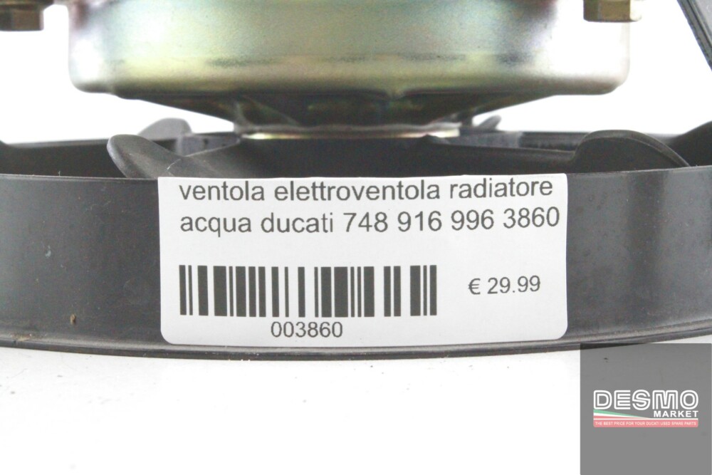 ventola elettroventola radiatore acqua ducati 748 916 996 3860