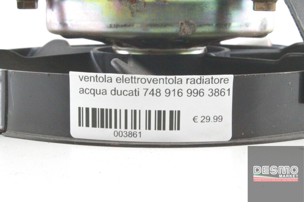 ventola elettroventola radiatore acqua ducati 748 916 996 3861