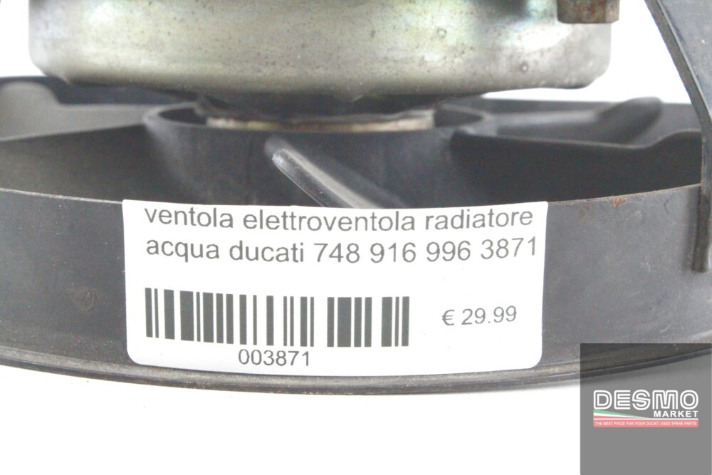 ventola elettroventola radiatore acqua ducati 748 916 996 3871