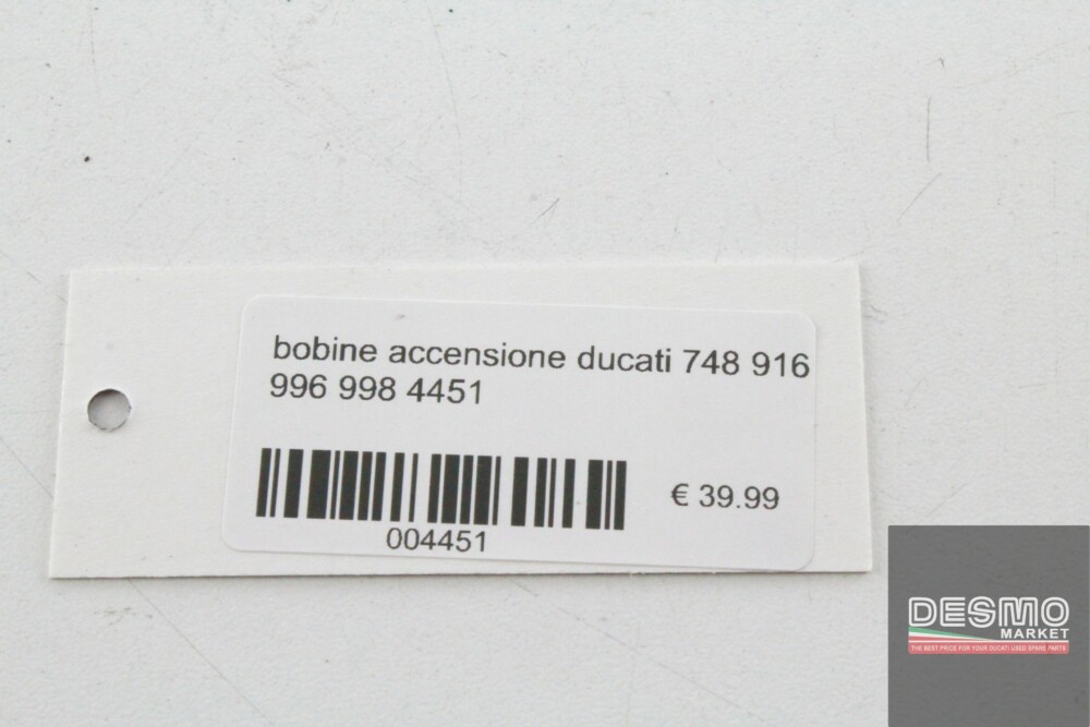 bobina pipetta candela accensione ducati 748 916 996 998 4451