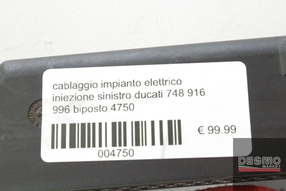 cablaggio impianto elettrico iniezione sinistro ducati 748 916 996 biposto 4750