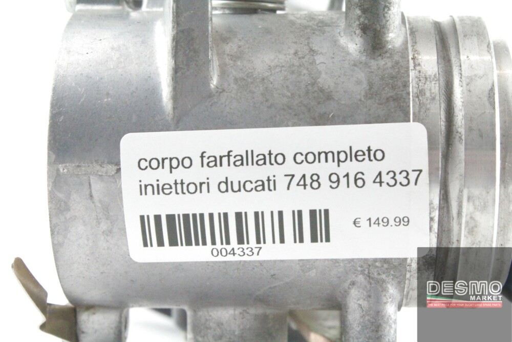 corpo farfallato completo iniettori ducati 748 916 4337