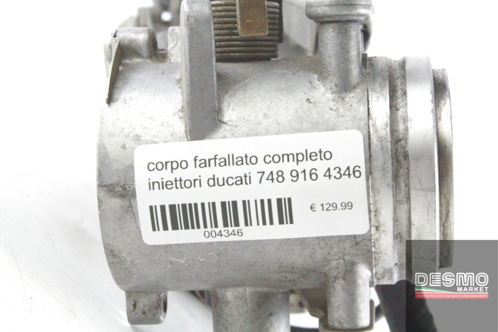 corpo farfallato completo iniettori ducati 748 916 4346