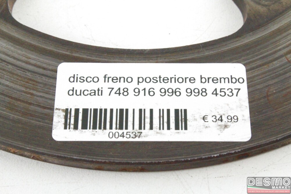 disco freno posteriore brembo ducati 748 916 996 998 4537