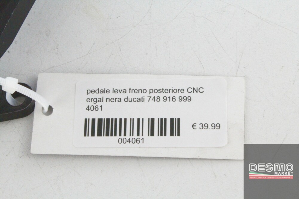 pedale leva freno posteriore CNC ergal nera ducati 748 916 999 4061