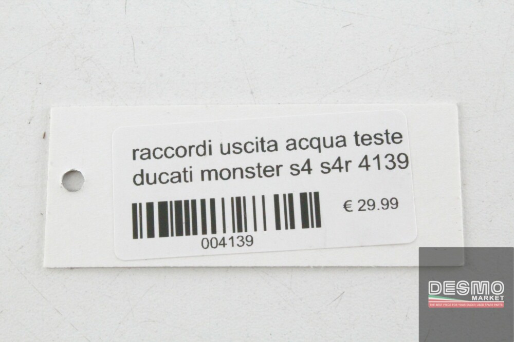 raccordi uscita acqua teste ducati monster s4 s4r 4139