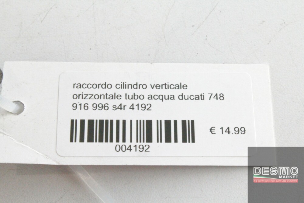 raccordo cilindro verticale orizzontale tubo acqua ducati 748 916 996  R 4192