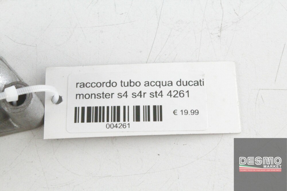 raccordo tubo acqua testa verticale ducati monster s4 s4r st4 4261