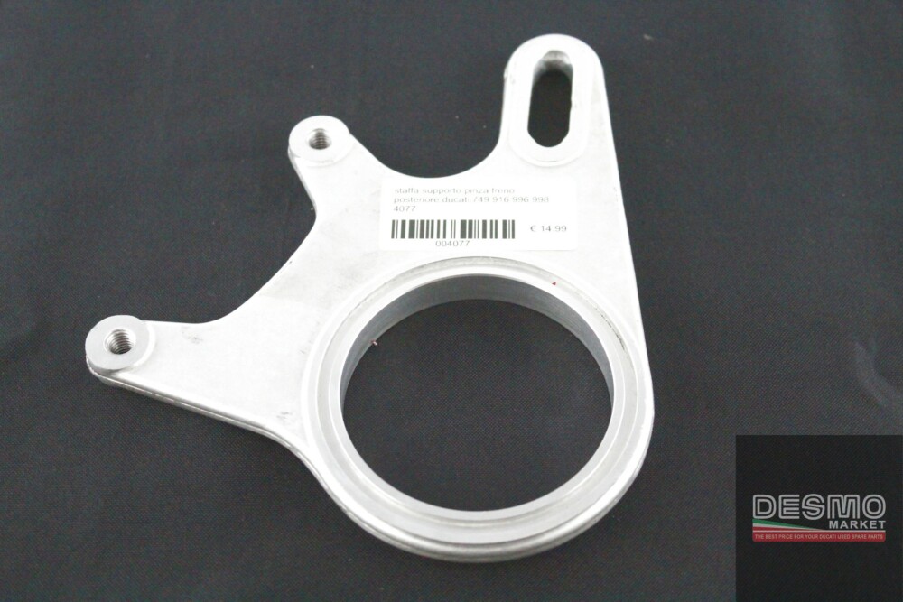 staffa supporto pinza freno posteriore ducati 749 916 996 998 4077