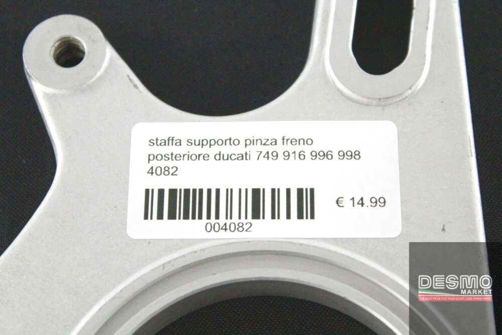 staffa supporto pinza freno posteriore ducati 749 916 996 998 4082