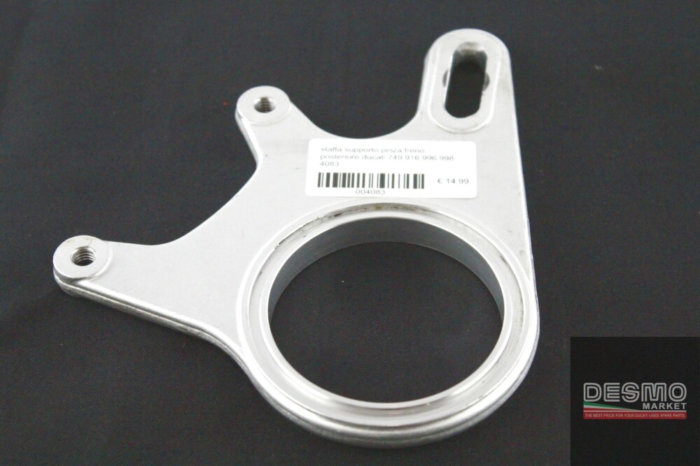 staffa supporto pinza freno posteriore ducati 749 916 996 998 4083