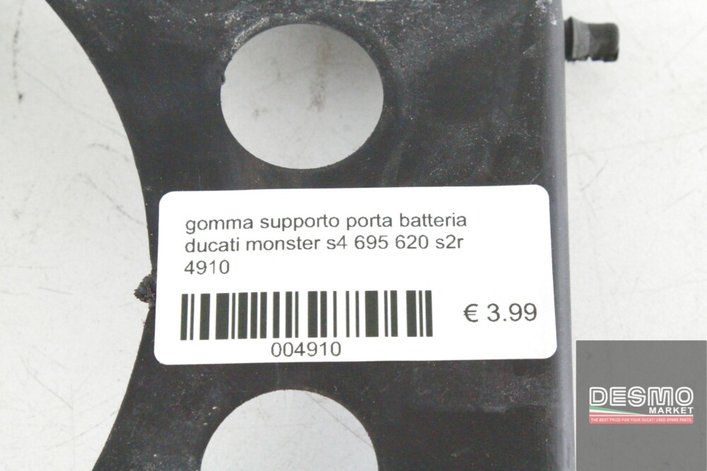 gomma supporto porta batteria ducati monster s4 695 620 s2r