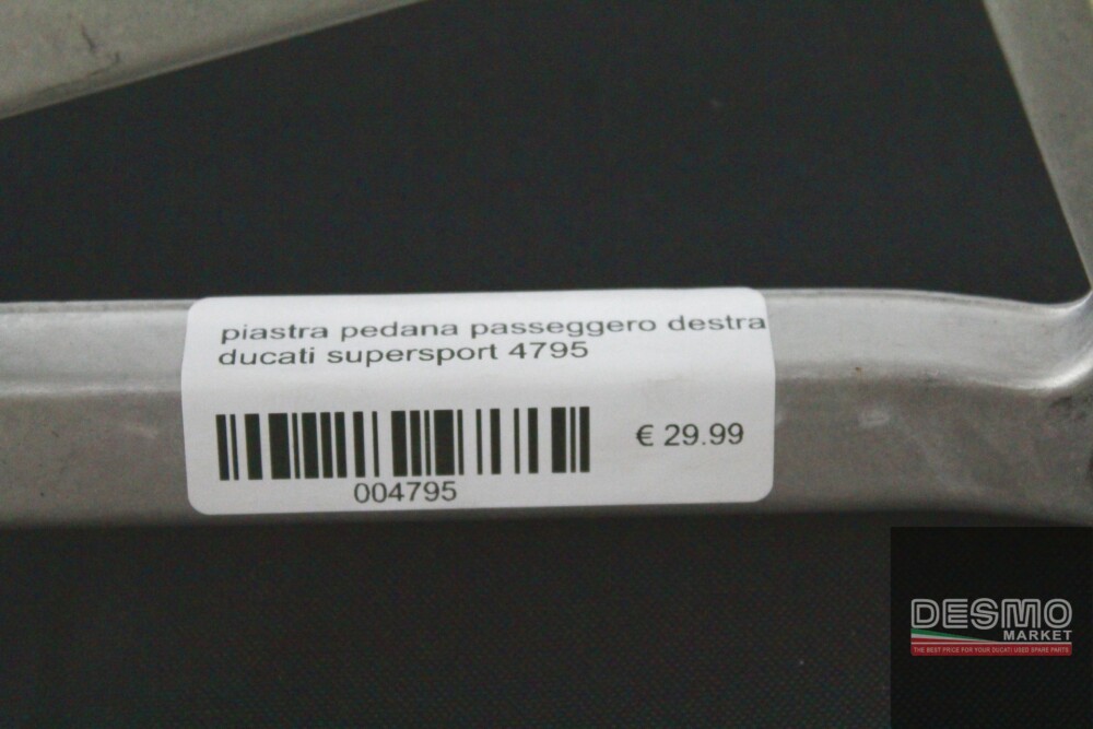 piastra pedana passeggero destra ducati supersport i.e. 4795
