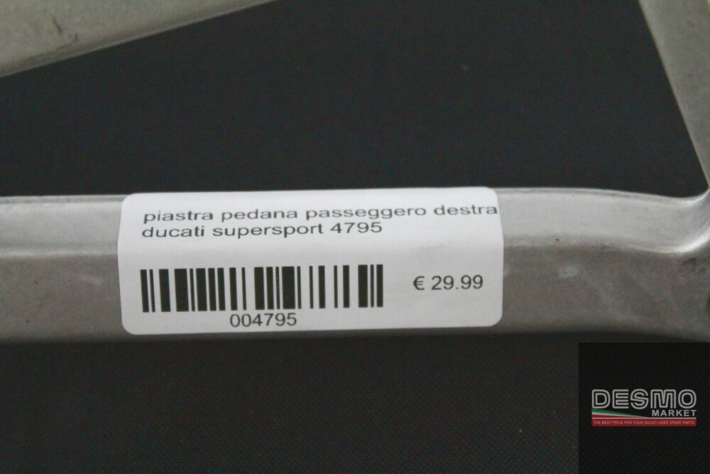 piastra pedana passeggero destra ducati supersport i.e. 4795