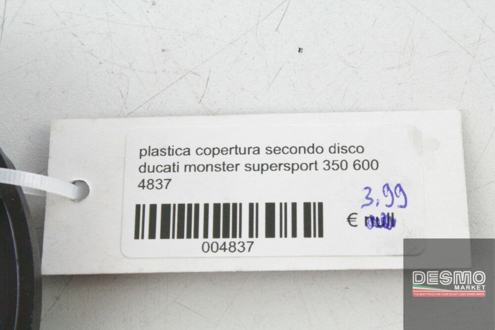plastica copertura secondo disco ducati monster supersport 350 600 4837