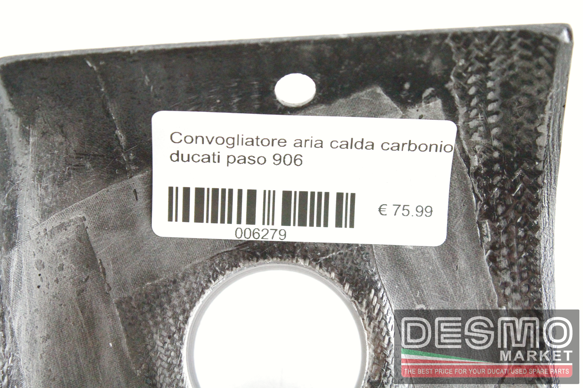 Convogliatore aria calda carbonio ducati paso 906