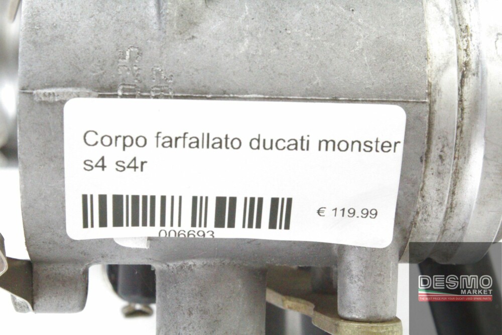 Corpo farfallato ducati monster s4 s4r